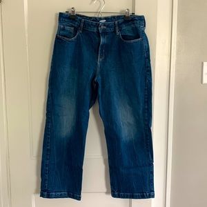 Old Navy size 14 high rise denim.